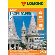 Бумага Lomond 0300421 Матовая фотобумага для полноцветной лазерной печати, 250/А3+/150 листов