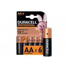 Батарейка Duracell Professional (AA, Щелочная, 6 шт )